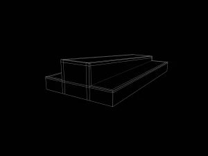 Skatepark Grind Box Collection 3D Model