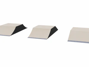Skatepark-Kicker-Kollektion 3D Modell