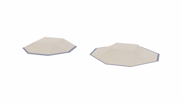 Skatepark Pyramid Collection Modelo 3D .c4d .max .obj .3ds .fbx .stl .blend 