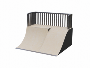 Skatepark Quarter Pipe Collection Model 3D