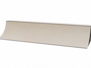 Skatepark Quarter Pipe Collection Model 3D