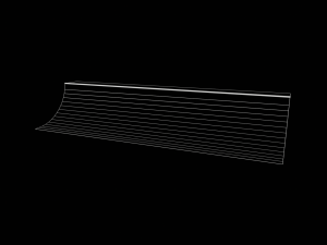 Skatepark Quarter Pipe Collection Model 3D