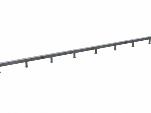 Skatepark Grind Rail Collection 3D Model