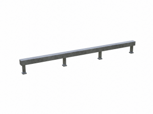 Skatepark Grind Rail Collection 3D Модель