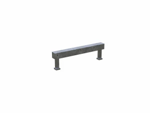 Skatepark Grind Rail Collection 3D Model