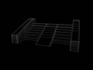 Skatepark Miscellaneous Ramps Collection 3D Model
