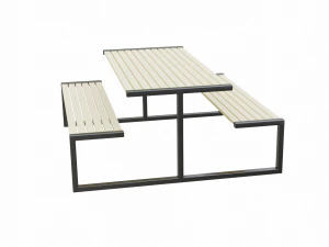 City Outdoor Table 3D Model