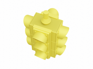 4-Way Traffic Light 3D Модель