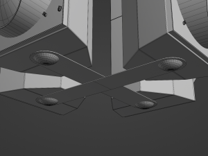 4-Way Traffic Light 2 Modelo 3D