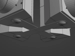 Semaforo a 4 direzioni 2 Modello 3D