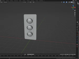 Traffic Light 3D Model