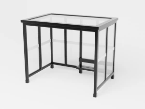 Bus Stop Shelter 1 3D Model