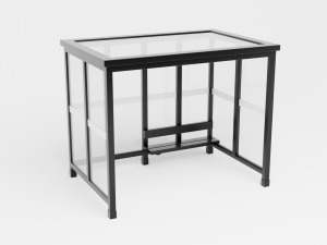 Bus Stop Shelter 1 Model 3D