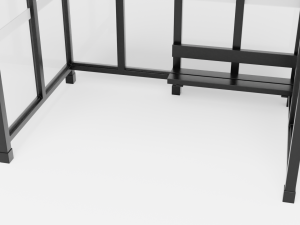 Bus Stop Shelter 1 Model 3D