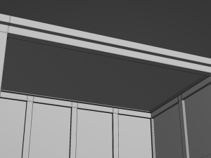 Bus Stop Shelter 1 Model 3D