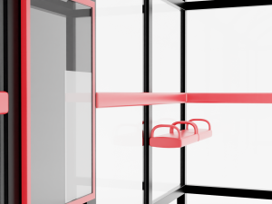 Bus Stop Shelter 2 3D Model
