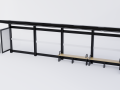 Bus Stop Shelter 5 Model 3D