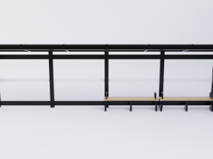 Bus Stop Shelter 5 3D Model