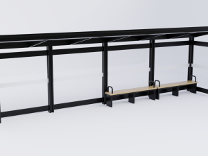 Bus Stop Shelter 5 3D Model