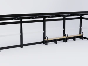 Bus Stop Shelter 5 3D Model