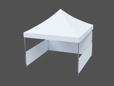 Customizable Advertising Signage Collection 3D Model