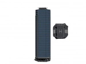 B&uuml;rogeb&auml;ude 3D Modell