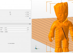 groot baby 3d print model Model do druku 3D