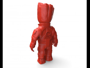 groot baby 3d print model Model do druku 3D