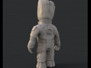 groot baby 3d print model Model do druku 3D
