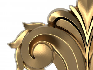 decorative pattern ready for 3d printing 3D Model