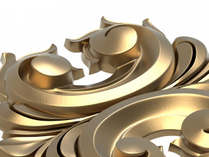 decorative pattern ready for 3d printing 3D Model