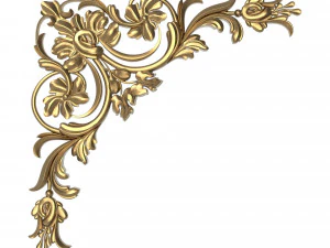 motivo decorativo pronto per la stampa 3d Modello 3D