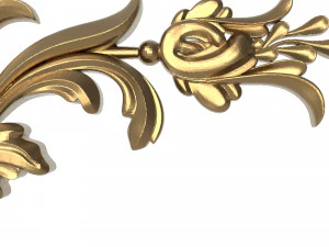 decorative pattern ready for 3d printing 3D Model