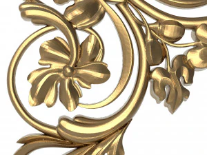 decorative pattern ready for 3d printing 3D Model