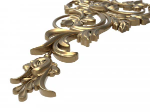 decorative pattern ready for 3d printing 3D Model