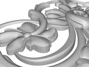 decorative pattern ready for 3d printing 3D 모델
