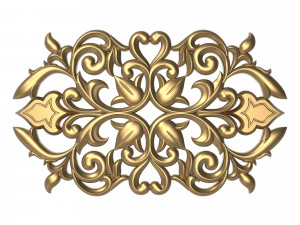 decorative pattern ready for 3d printing 3D 모델