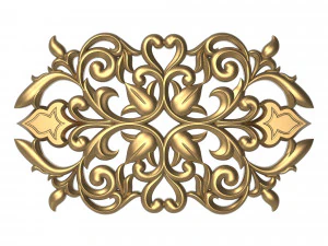 decorative pattern ready for 3d printing 3D Model