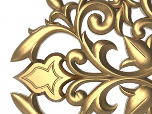 decorative pattern ready for 3d printing Model 3D