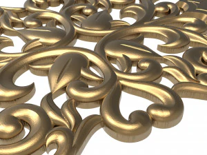 decorative pattern ready for 3d printing 3D Model