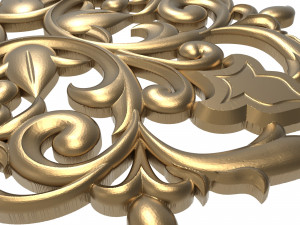 decorative pattern ready for 3d printing Model 3D