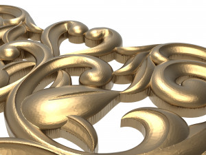 decorative pattern ready for 3d printing Model 3D