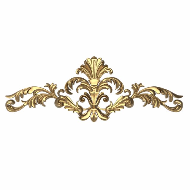 decorative pattern ready for 3d printing 3D 模型 .c4d .max .obj .3ds .fbx .stl .blend 