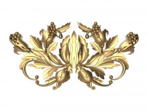decorative pattern ready for 3d printing 3D 모델
