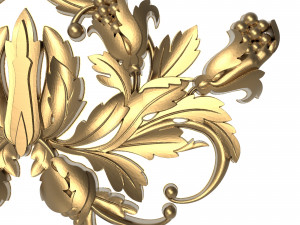decorative pattern ready for 3d printing Model 3D