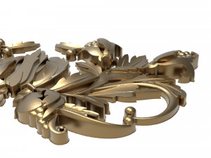 decorative pattern ready for 3d printing Model 3D