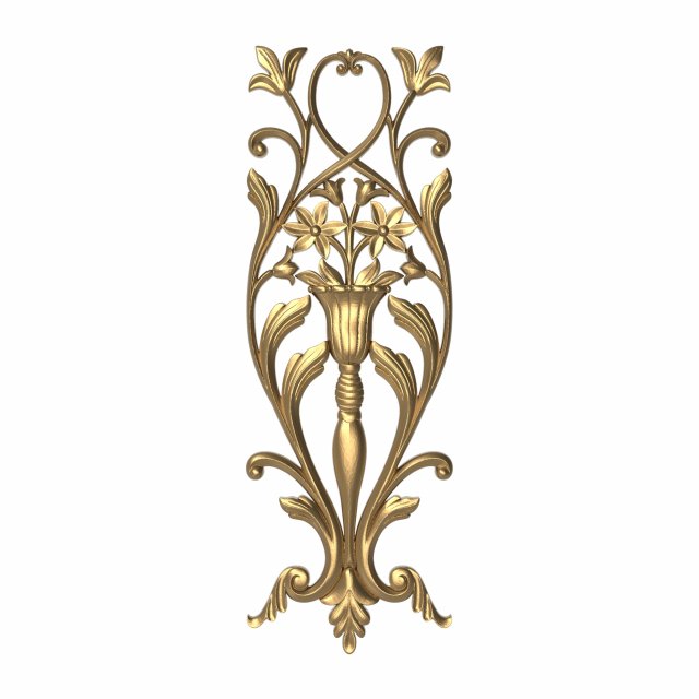 decorative pattern ready for 3d printing 3D 프린트 모델 .c4d .max .obj .3ds .fbx .stl .blend 