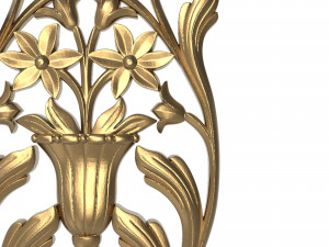decorative pattern ready for 3d printing 3D 프린트 모델