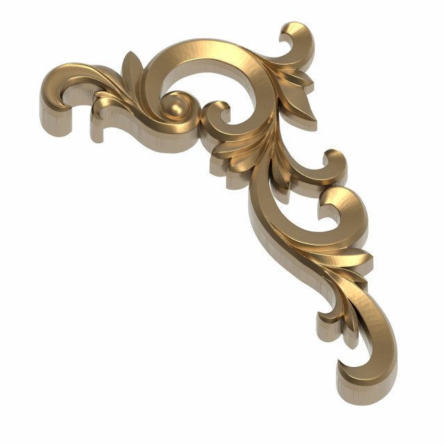 decorative pattern ready for 3d printing Model do druku 3D .c4d .max .obj .3ds .fbx .stl .blend 