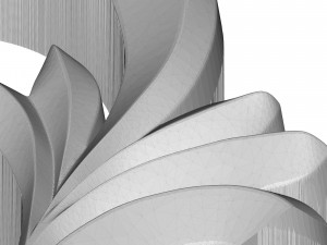 decorative pattern ready for 3d printing Model do druku 3D